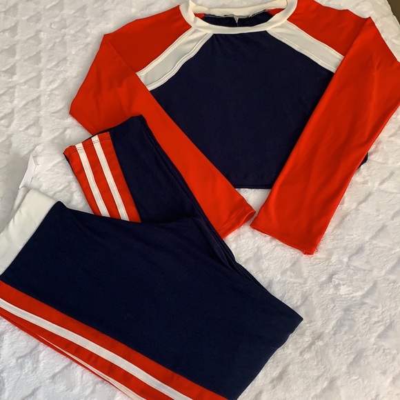 ❤️NWT Matching leggings & Half Top Set❤️ - Picture 2 of 5